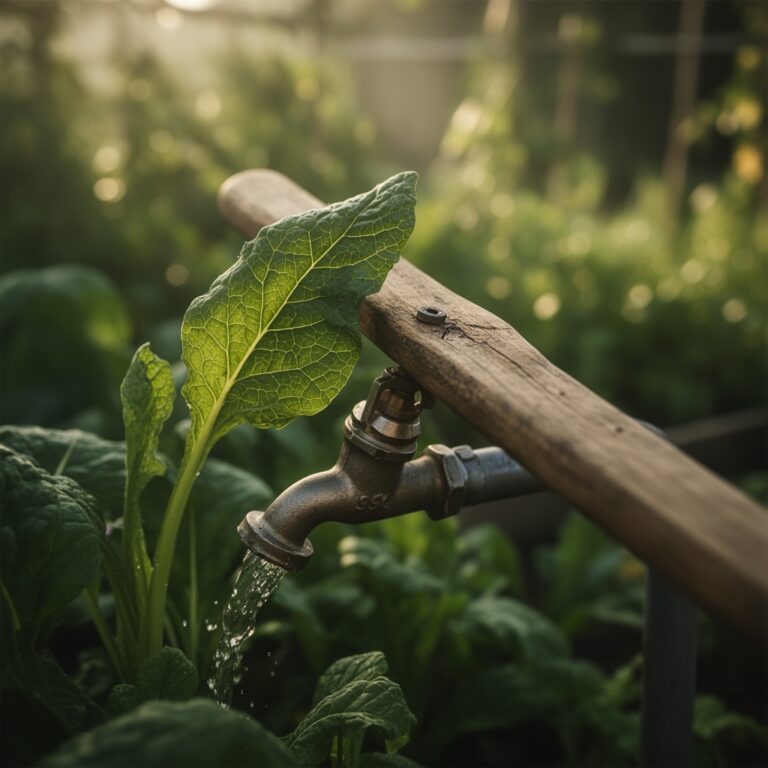 6 Steps for Installing an Outdoor Garden Tap for Efficient Vegetable Watering